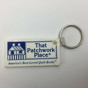 Vintage That Patchwork Place Keychain American Best Loved Quilt Books